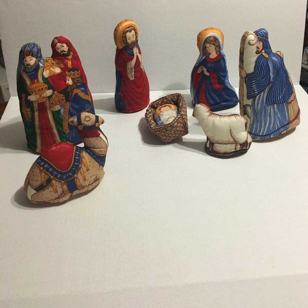 Fabric Nativity Set